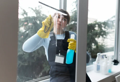 Nettoyage de vitres intérieures et extérieures à Hondouville